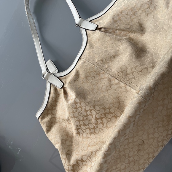 Coach shoulder purse  cream authentic - Picture 7 of 7